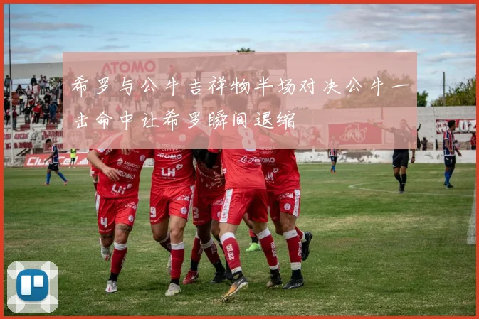 希罗与公牛吉祥物半场对决公牛一击命中让希罗瞬间退缩