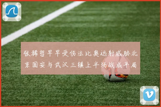 张稀哲早早受伤法比奥远射威胁北京国安与武汉三镇上半场战成平局